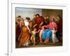 Christ Blessing the Children (Let the Little Children Come to Me), 1796 (Oil on Canvas)-Angelica Kauffman-Framed Giclee Print