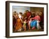 Christ Blessing the Children (Let the Little Children Come to Me), 1796 (Oil on Canvas)-Angelica Kauffman-Framed Giclee Print