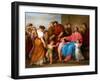 Christ Blessing the Children (Let the Little Children Come to Me), 1796 (Oil on Canvas)-Angelica Kauffman-Framed Giclee Print