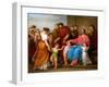 Christ Blessing the Children (Let the Little Children Come to Me), 1796 (Oil on Canvas)-Angelica Kauffman-Framed Giclee Print