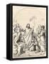 Christ Blessing the Little Children, C1880-null-Framed Stretched Canvas
