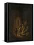 Christ Blessing the Little Children-Jacob de Wet-Framed Stretched Canvas