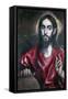 Christ Blessing (The Saviour of the World), 17th Century-El Greco-Framed Stretched Canvas
