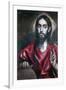 Christ Blessing (The Saviour of the World), 17th Century-El Greco-Framed Giclee Print