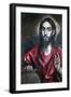 Christ Blessing (The Saviour of the World), 17th Century-El Greco-Framed Giclee Print