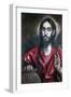 Christ Blessing (The Saviour of the World), 17th Century-El Greco-Framed Giclee Print