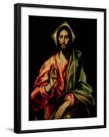 Christ Blessing-El Greco-Framed Giclee Print