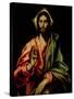 Christ Blessing-El Greco-Stretched Canvas
