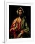 Christ Blessing-El Greco-Framed Premium Giclee Print