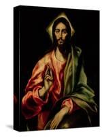 Christ Blessing-El Greco-Stretched Canvas