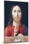 Christ Blessing-Antonello da Messina-Mounted Art Print