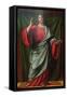 Christ Blessing-Andrea Solario-Framed Stretched Canvas