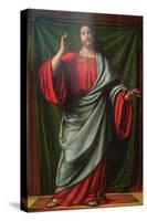 Christ Blessing-Andrea Solario-Stretched Canvas