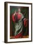 Christ Blessing-Andrea Solario-Framed Art Print