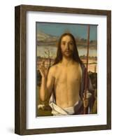 Christ Blessing-Giovanni Bellini-Framed Giclee Print