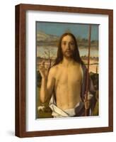 Christ Blessing-Giovanni Bellini-Framed Giclee Print