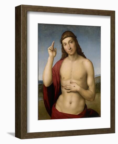 Christ Blessing-Raphael-Framed Giclee Print