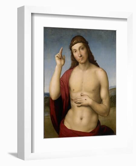 Christ Blessing-Raphael-Framed Giclee Print