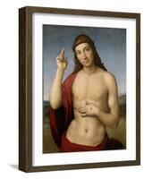 Christ Blessing-Raphael-Framed Giclee Print