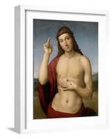 Christ Blessing-Raphael-Framed Giclee Print