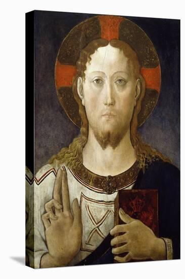 Christ Blessing-Lazzaro Bastiani-Stretched Canvas