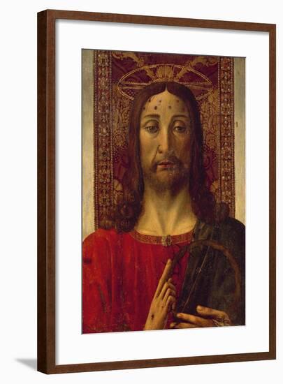 Christ Blessing-Joos Van Wassenhove-Framed Giclee Print