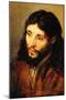 Christ by Rembrandt-Rembrandt van Rijn-Mounted Art Print
