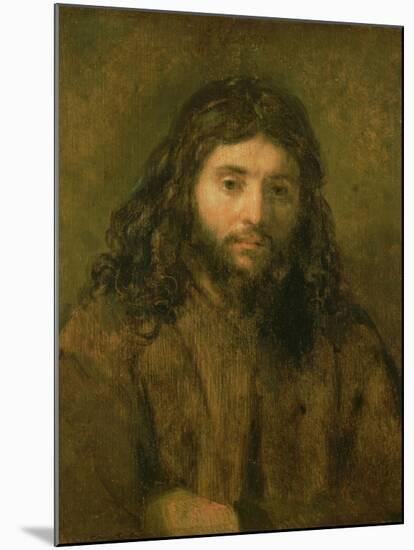 Christ, C.1656-Rembrandt van Rijn-Mounted Giclee Print