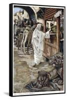 Christ Calling Matthew, the Tax Collector, C1890-James Jacques Joseph Tissot-Framed Stretched Canvas