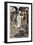 Christ Calling Matthew, the Tax Collector, C1890-James Jacques Joseph Tissot-Framed Premium Giclee Print