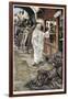 Christ Calling Matthew, the Tax Collector, C1890-James Jacques Joseph Tissot-Framed Giclee Print