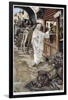 Christ Calling Matthew, the Tax Collector, C1890-James Jacques Joseph Tissot-Framed Giclee Print