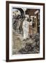 Christ Calling Matthew, the Tax Collector, C1890-James Jacques Joseph Tissot-Framed Giclee Print