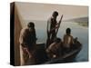 Christ Calling to Disciples-David Lindsley-Stretched Canvas