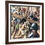 Christ Carrying His Cross-Jack Hayes-Framed Giclee Print