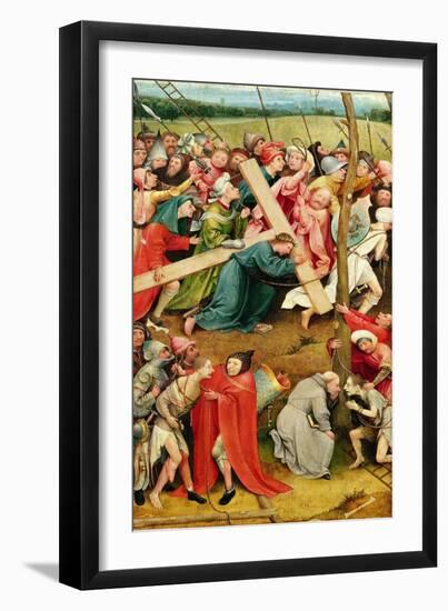 Christ Carrying the Cross, 1485-90-Hieronymus Bosch-Framed Giclee Print