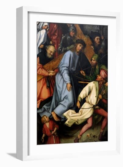 Christ Carrying the Cross, 1502-Hans Holbein the Elder-Framed Giclee Print