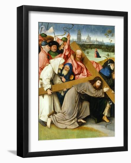 Christ Carrying the Cross, 1505-1507-Hieronymus Bosch-Framed Giclee Print