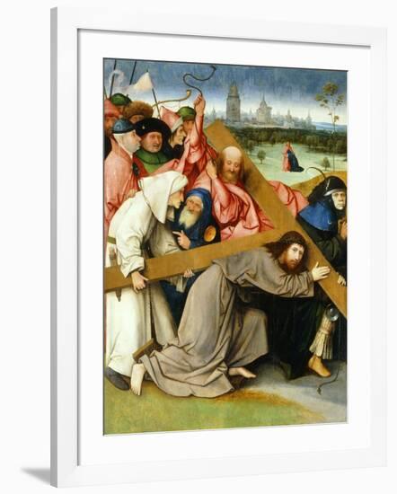 Christ Carrying the Cross, 1505-1507-Hieronymus Bosch-Framed Giclee Print