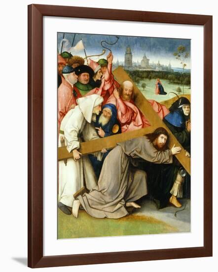 Christ Carrying the Cross, 1505-1507-Hieronymus Bosch-Framed Giclee Print