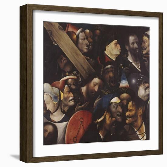 Christ Carrying the Cross, 1515-1516-Hieronymus Bosch-Framed Giclee Print