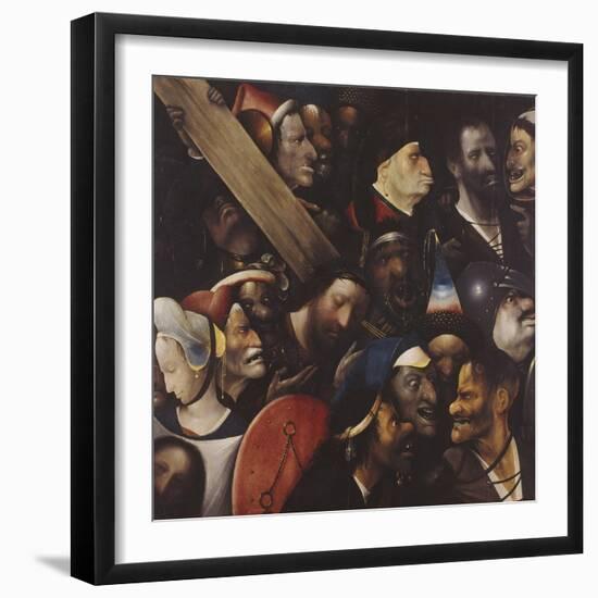 Christ Carrying the Cross, 1515-1516-Hieronymus Bosch-Framed Giclee Print