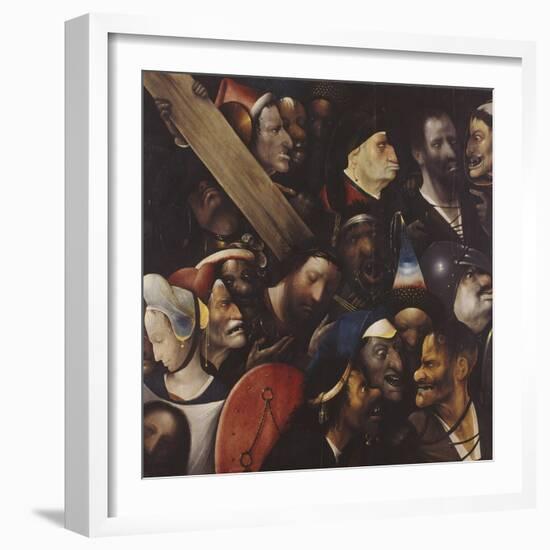 Christ Carrying the Cross, 1515-1516-Hieronymus Bosch-Framed Giclee Print