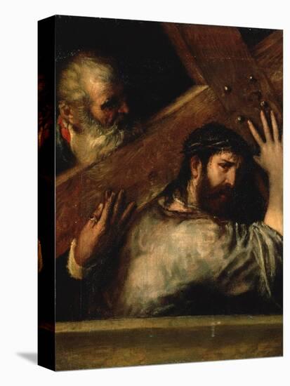 Christ Carrying the Cross, 1560S-Titian (Tiziano Vecelli)-Stretched Canvas