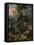 Christ Carrying the Cross, 1562-Joachim Beuckelaer-Framed Stretched Canvas