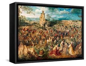 Christ Carrying the Cross, 1564-Pieter Bruegel the Elder-Framed Stretched Canvas