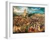 Christ Carrying the Cross, 1564-Pieter Bruegel the Elder-Framed Giclee Print