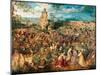 Christ Carrying the Cross, 1564-Pieter Bruegel the Elder-Mounted Giclee Print