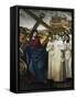 Christ Carrying the Cross and the Carthusians-Ambrogio da Fossano-Framed Stretched Canvas