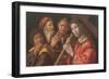 Christ Carrying the Cross and Two Saints-Marco Palmezzano-Framed Giclee Print